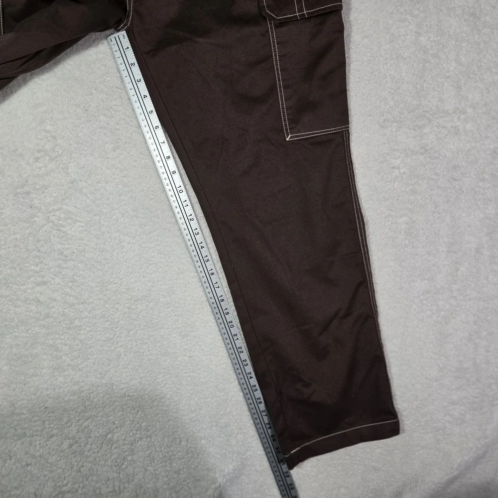 True Religion Jeans Mens Bracken Brown Bobby Baggy Cargo Pants Mens 36x31 $164